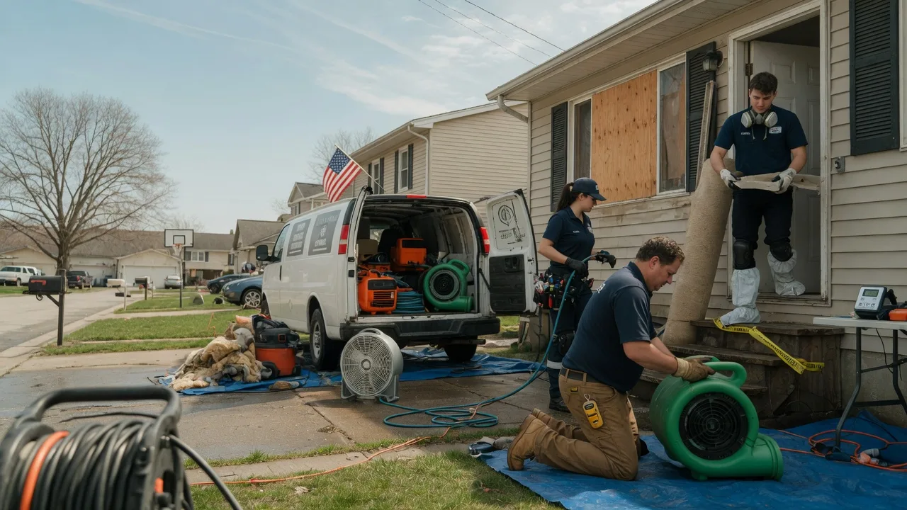 Water Damage Restoration in Salida, CA near me